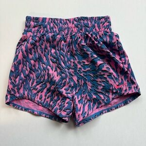 Nike Pink and Blue Girls Shorts
